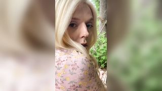 Seanna Gene Getting Fucked In A Sundress At The Park Caught