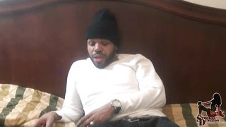 Sasha Strokes The Weed Man