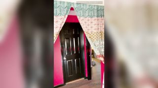 Bailey Jay Doing Some Painting At The Bungalow