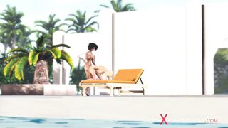 Hot Sex In La Sexy Ebony Dickgirl Plays With Young Blonde In Luxurious Villadxpassionp