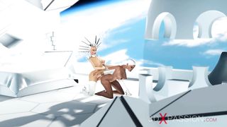 Scifi Female Android Shemale Plays With A Horny Black Girl In A Spacecraftdxpassionp
