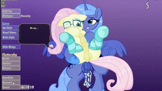 Fluttershy Luna Lucent Dreams By Mittsies And Atryl Porngamesp