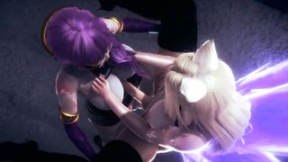 Futa League Of Legends Triple Futa Kda Akali Ahri Evelynn D Porn