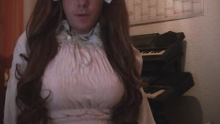 Gothic Girl Gets Off To Porn Himekohinasakip