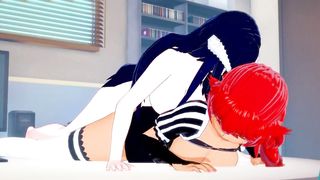 Overlord Futa Albedo X Lupusregina Beta D Hentai Azamaip