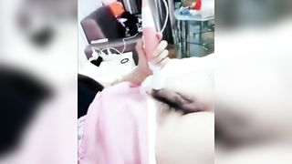 Cute Ladyboy Self Pleasure With Toys In The Cock And Ass Masturbates