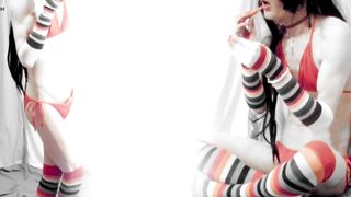 Cumcovered Xdresser Zoe Cum And A Few Friends Pmv Df