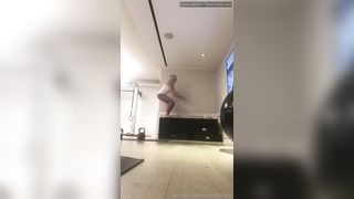 Aubrey Kate Staying In Shape For All My Fans Show Me How Much You Love…