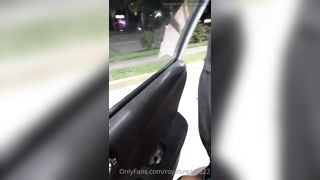 Chrissy Licious Royalcreame Meeting Regular Friend At Gas Station