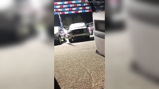 Public Princess Hot Load From The Quick Cum In Front For Car Lot