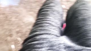 Public Princess Daytime Public Fun And Quick Cum At City Park Ts