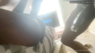 Bluehaze200 Ebony Tgirl