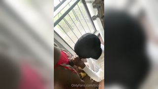 Ts Coco Sucking It At My Front Door