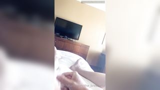 The Breebella Stroking Jerkoff Hard Cum Trans Transexual Shemale