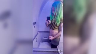 Jennagargles Me Cumming On The Airplane Hehe
