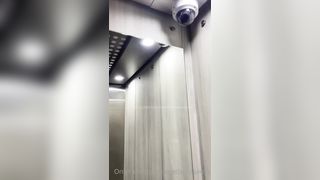 Laura Saenz I Hope The Guards Dont Fine Me For Making This Video On The Elevator 68