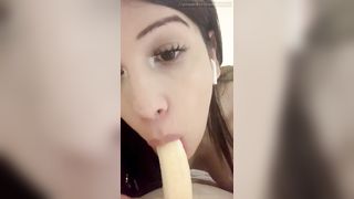 Sulka Sucking A Banana