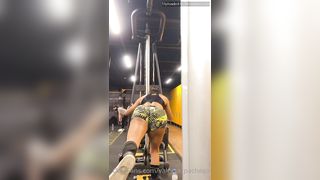 Valerya Pacheco Today Was The Day To Train Your Ass What Would You Do If You See Me Like That At The Gym