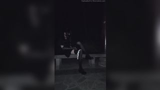 Xixiyaxixi 伪娘短裙过膝袜户外play 凉亭、街边、天桥自慰露出