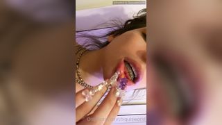 Chiquisworld Who Thinks My Braces Are Sexy Leave Me A Tip For A Special Video In Ur