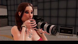 Dominant Futa With 2 Submissive Teengirls- Shemale6.Com