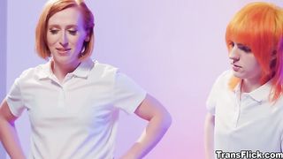 Kenzie Anne Joins Jean And Shiri As They Treat Themselves Again - Shemale6.com