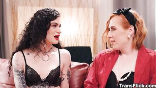 Lydia Black And Shiri Allwood Hot Sensual Sex Making Them So Happy - Shemale6.com