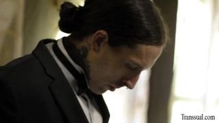 Shemale Bride And Her Busty Brides Maid Fucked By The Groom - Shemale6.com