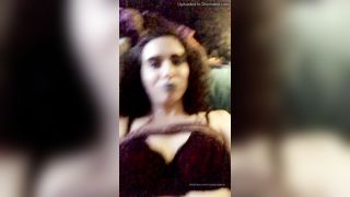 Crystal Calabria Playing With Myself Blue Lipstick5