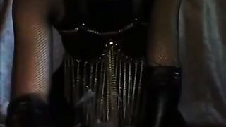 Crossdresser In Leather - Shemale6.com