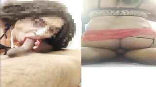 Combo Cock Sucked And Got Fucked - Shemale6.com