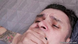 Busty Ts Caught Peeping Tom And Fucked - Shemale6.com