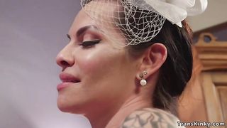 Married Shemale Anal Bangs Her New Hubby- Shemale6.Com