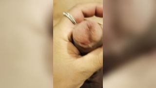 My Nails And Hand Playing With Cock- Shemale6.Com