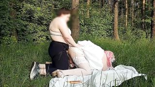 Surrender To The Ass In A Forest Clearing- Shemale6.Com