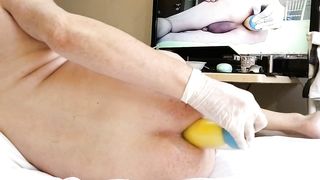 luckyass12 anal training with big anal plug-2