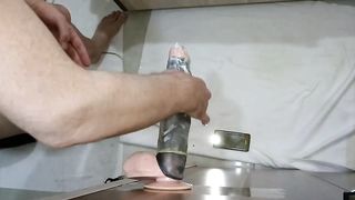 luckyass12 anal training with big anal plug-2