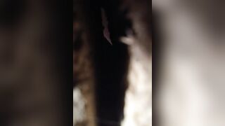 Secretly filming my aunt taking a bath