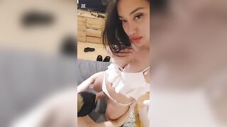 Ts Luna Fuego fucks a young boi till he cums