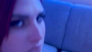 Redhead tranny painal pov marathon to creampie